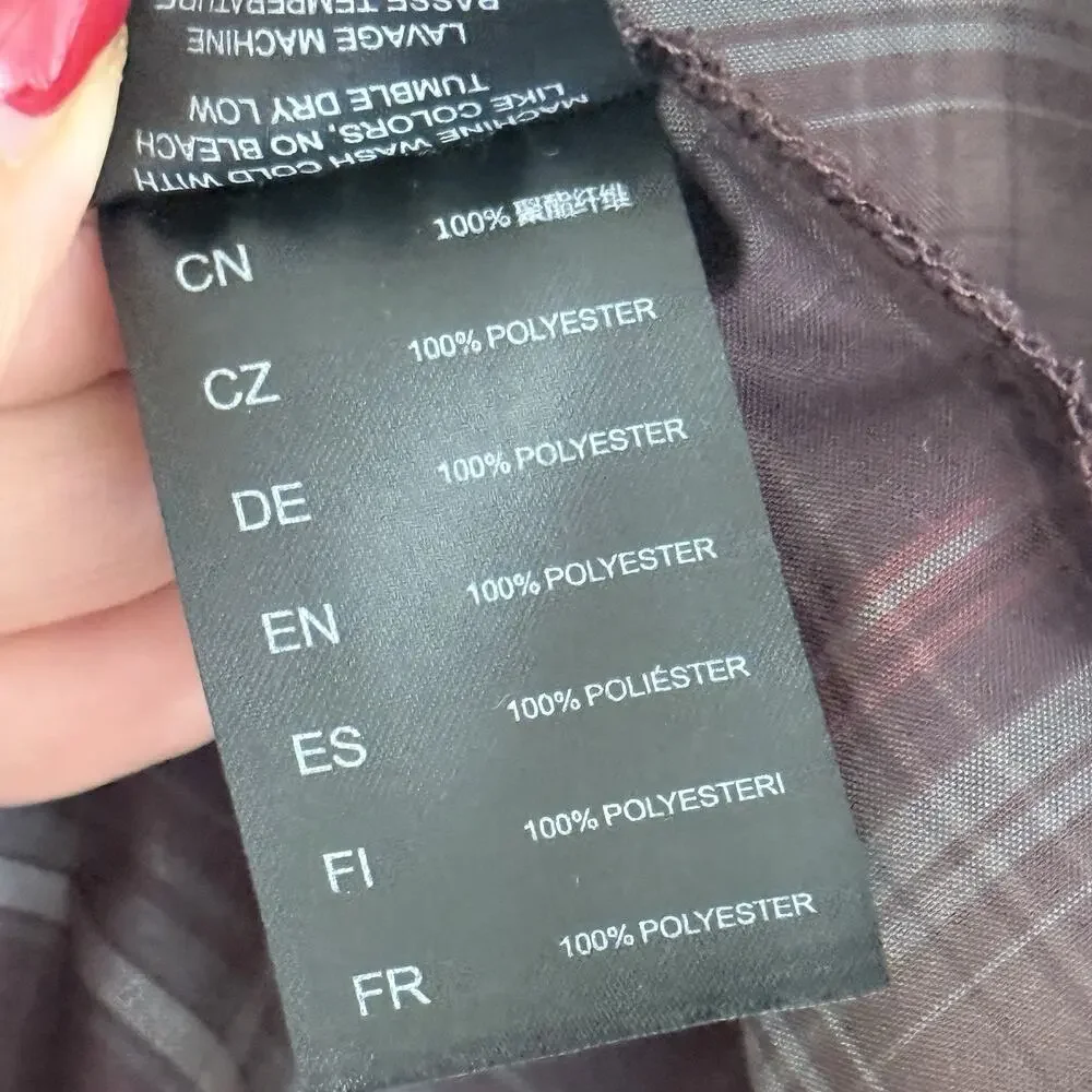 Kuhl Shirt Mens Large Plaid Brown Eluxur Button Up Short Sleeve Outdoor Hiking - Picture 8 of 13